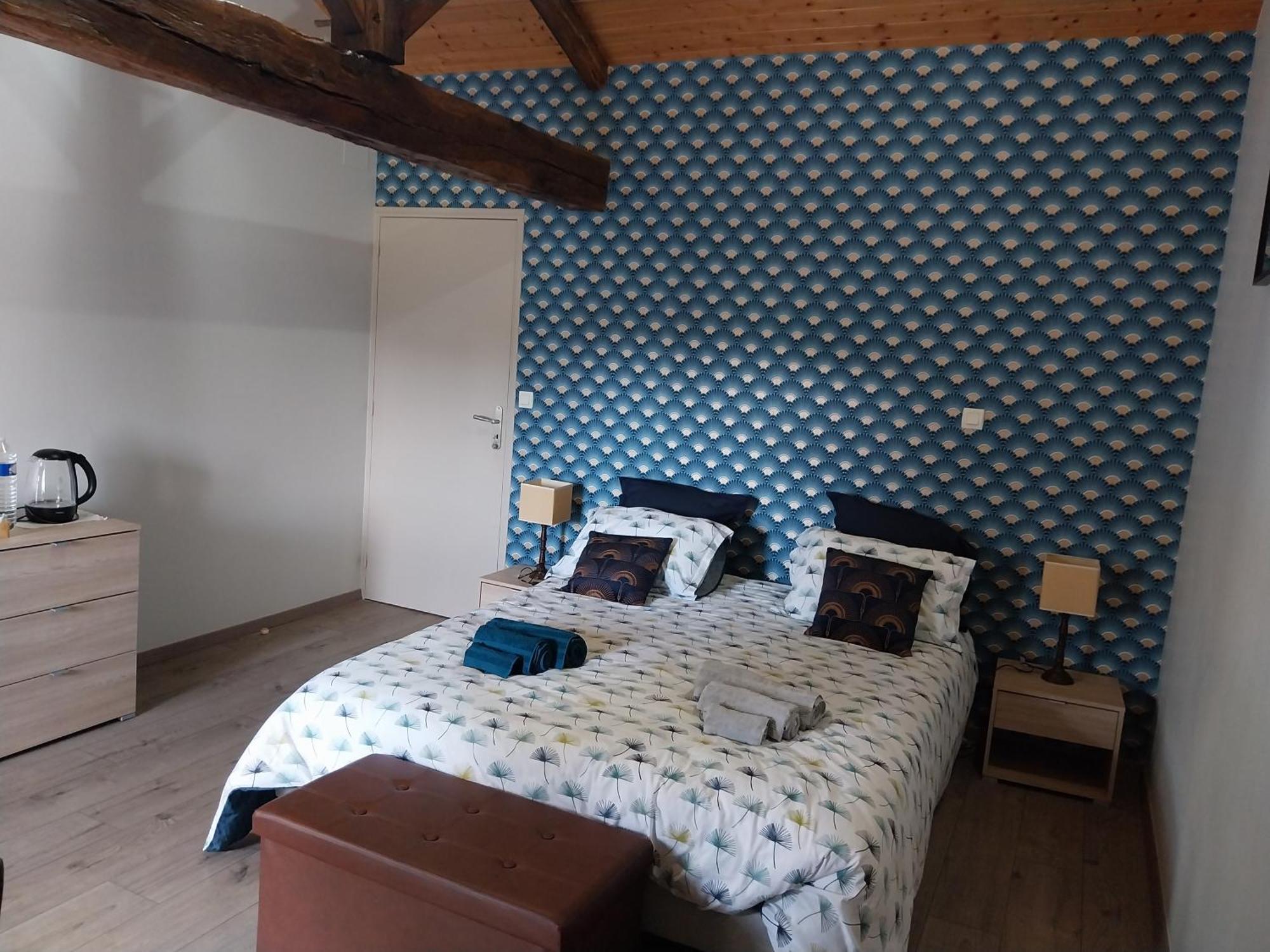 Bed and Breakfast Au Granit Bleu à Faye-l'Abbesse Extérieur photo