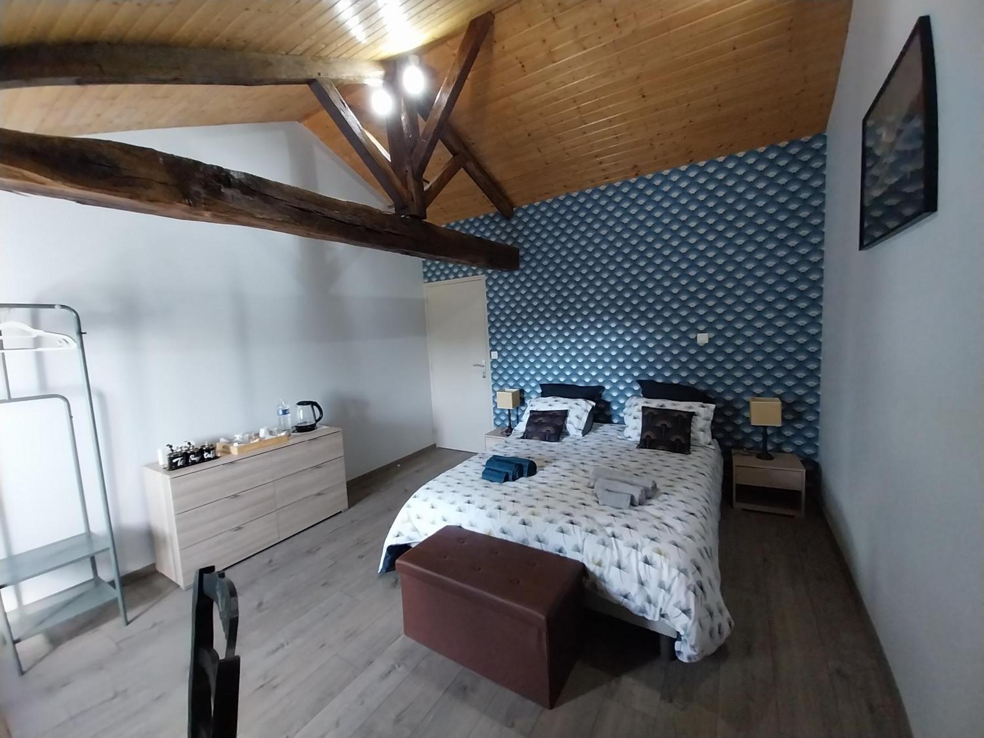 Bed and Breakfast Au Granit Bleu à Faye-l'Abbesse Extérieur photo